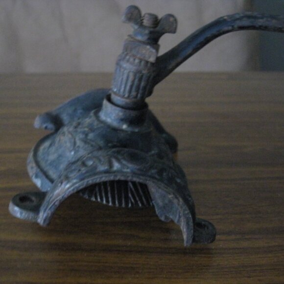 Wall Mounted Antique Steinfeld's Coffee Grinder Parts - No Glass - Picture 9 of 15